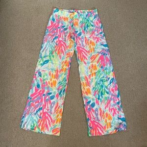 NWOT Lilly Pulitzer Sparkling Sands Palazzo Pants